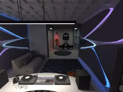 Cyberpunk Style 3D model