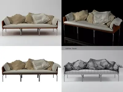 Isay sofa 3D model
