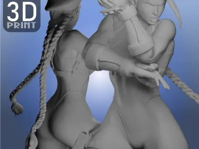 Cammy from Street Fighter 6 3D print model purchase