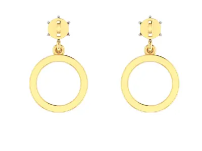 Ring Earrings Pendant Combo 3D print model