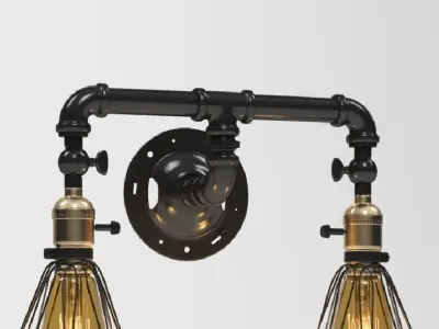 Wall Lamp LOFT HOUSE W-101 3D model