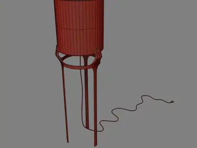 Flint lamp 3D model