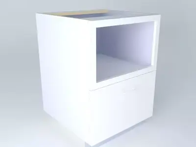 DB1DMW cabinet with drawer on top Free 3D model