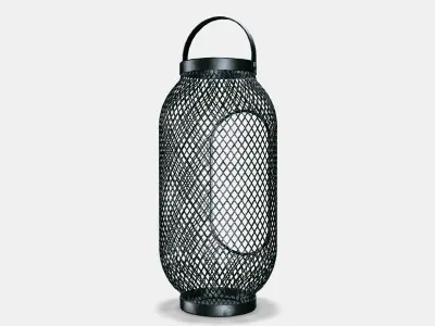 TOPPIG Lantern for block candle 1 Low-poly 3D model