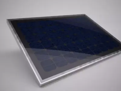 Solar Panel 3D model