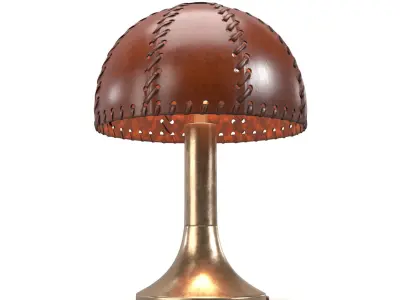 Rare Table Lamp B204 PBR 3D model