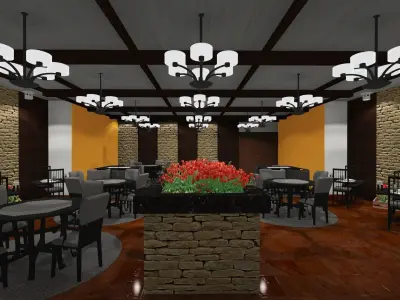 HOTEL STRAWBERRY PARK  3D model