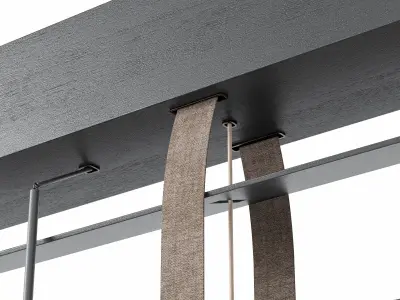 Wooden blinds Set 19 3D model