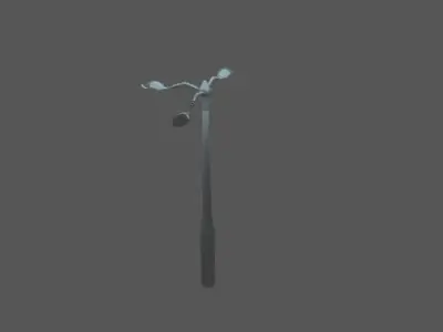 StreetLamps light pole 3D model