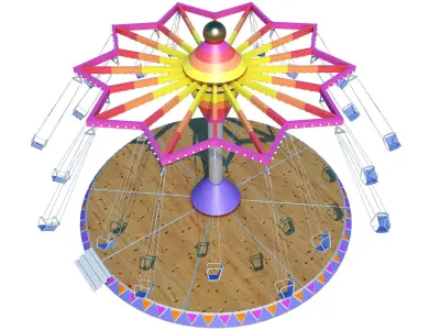 Amusement Funfair Toys 3D model