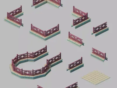 Architecture - Brothels - Platform Ground 041 3D model