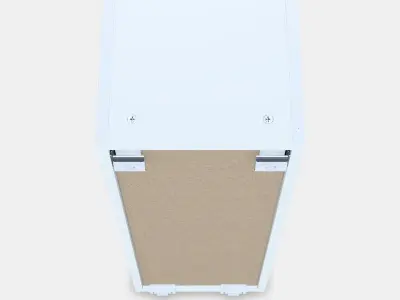 METOD Wall cabinet frame 14 Low-poly 3D model