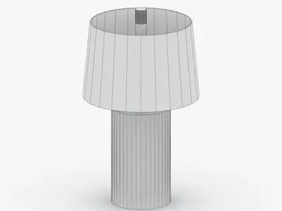 1369 - Table Lamp Low-poly 3D model