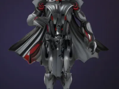 3D Robot Character 3D model