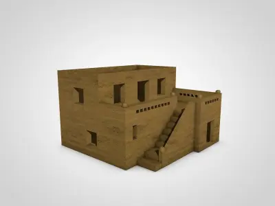 Arab House 3D model