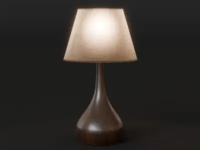 light lamp Collection Low-poly 3D model