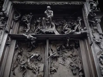 Rodin Gates of Hell photogrammetry scan 3D model