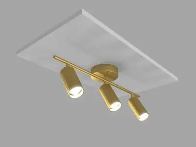 Golden Light 3D model
