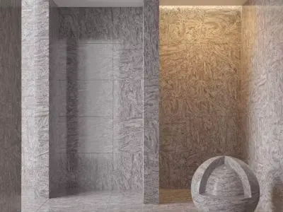 Marble wall 50 3D model