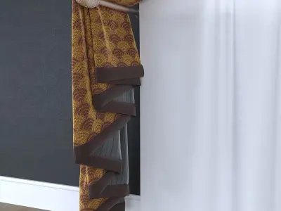 Curtain 17 3D model