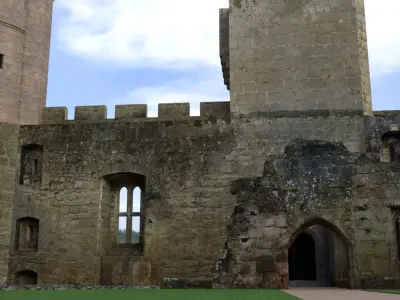 Bodiam Castle 3D model
