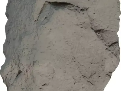 Photorealistic Rock 3D Model Low-poly 3D model