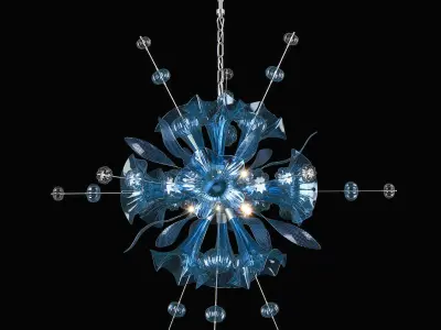 89312x Celesta Lightstar Chandelier 3D model