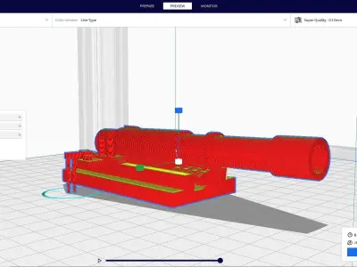 Artillary Scifi part 3 3D print model