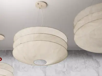 Floatation pendant light 3D model