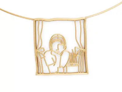 Me and the window 3D print model