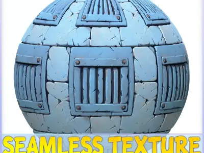 Stylized Wall Seamless Texture Texture 24