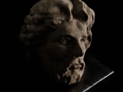 Jim Morrison - The Lizard King 3D print model