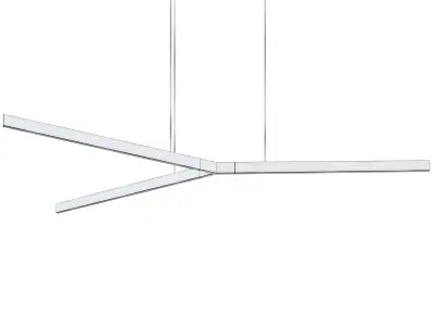 chandelier LAMETTA 3D model