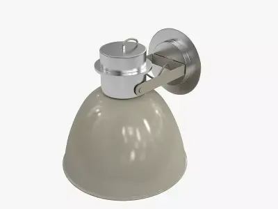 Light Heimelig Wandlampe Metall Grau 3D model