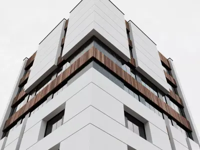 RESIDENTIAL BUILDING NO98 A 3D model