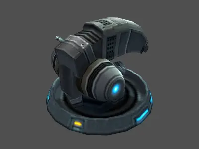 Exploring robot 01 3D model