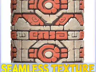 Stylized Wall Seamless Texture Texture 14