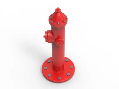 FIRE HYDRANT 3D model 22