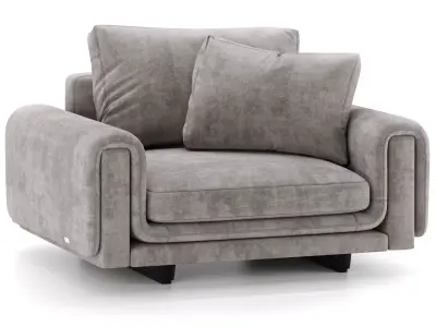 Roche Bobois UNDERLINE Armchair 3D model