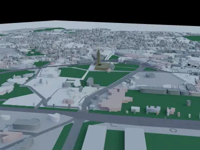 marrakech map  3D model