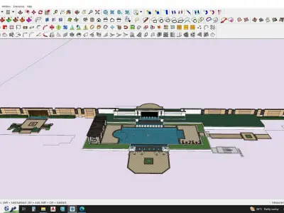 Swimming pool 3d model  3D model