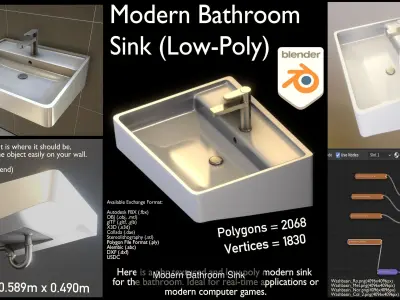 Bathroom Interior Package 7