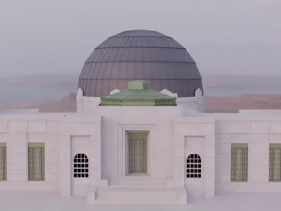 Griffith Observatory 3D model