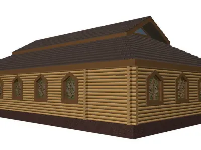 building wooden 3D model