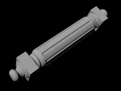 leg High quality 3d models for processing on a cnc machine  Free 3D model order