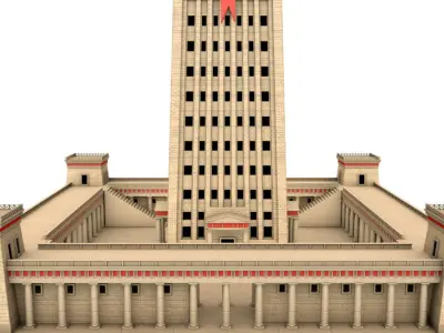 Lighthouse of Alexandria 3D model