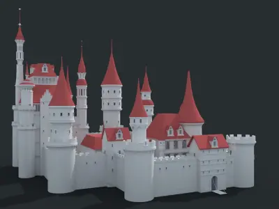 Castle 3D model