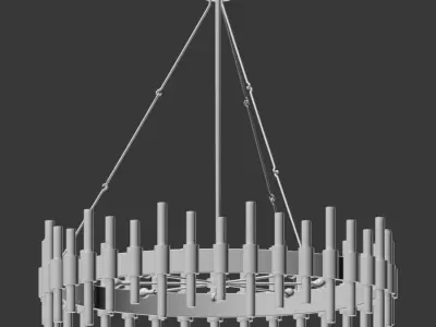 Haskell Chandelier Arteriors 3D model
