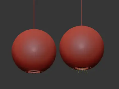 BEL OCCHIO PENDANT By Pablo Pardo 3D model