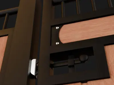 Horse stall 2 3D model